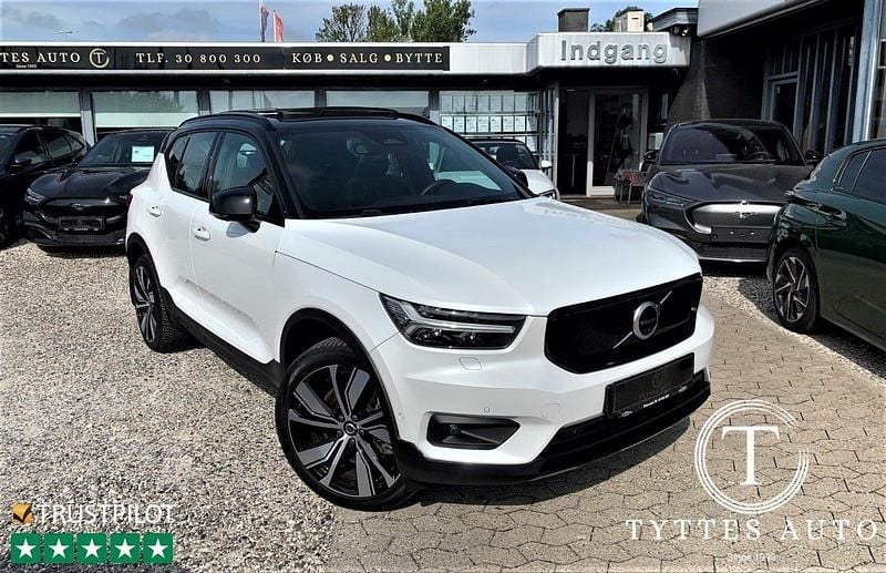 Hvidmetal Brugt 2021 Volvo XC40 Pro SUV | 299.800 kr. (Fair pris) - Billede 1/4