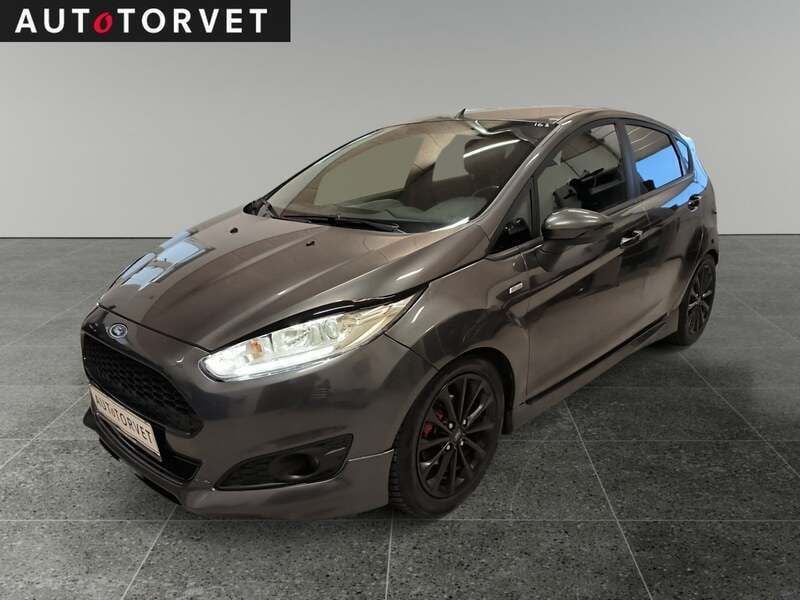 Gråmetal Brugt 2017 Ford Fiesta ST-Line Hatchback | 74.700 kr. (God pris) - Billede 1/4
