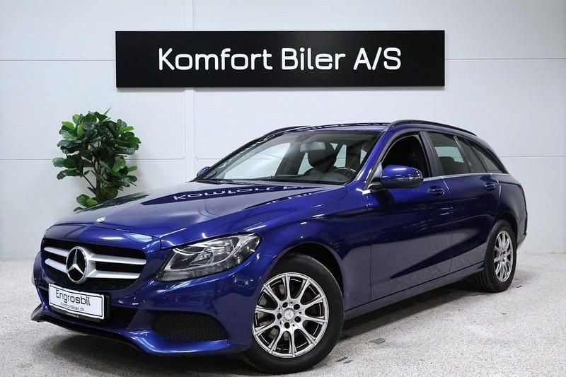 Blåmetal Brugt 2016 Mercedes C200 Stationcar | 134.900 kr. (Fair pris) - Billede 1/4
