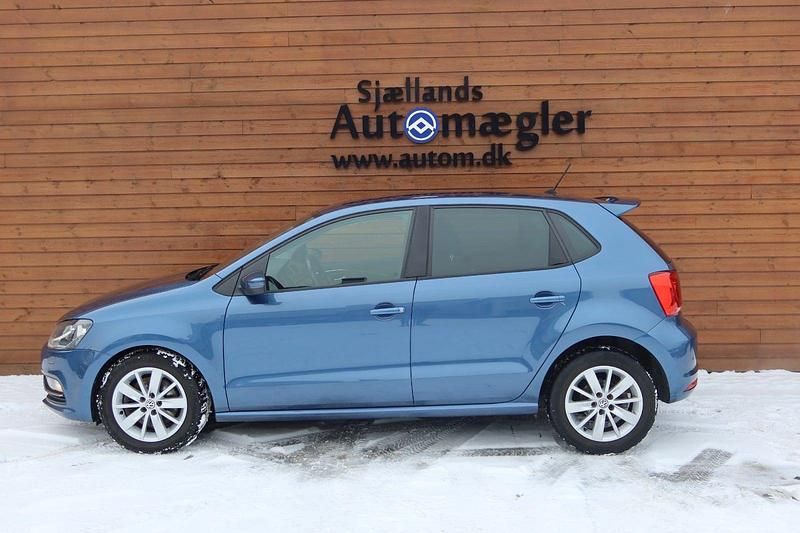 Brugt VW Polo Highline 110 HK (80 kW) 2015 Blåmetal Hatchback