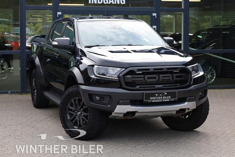 Sort Brugt 2020 Ford Ranger Raptor Afhentning | 229.900 kr. - Billede 1/4