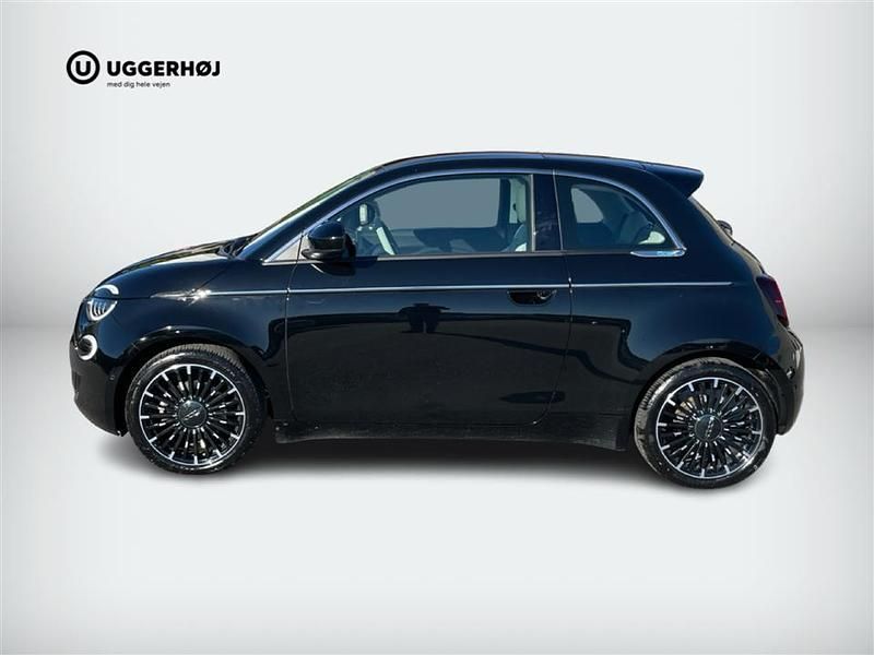 Brugt Fiat 500e La Prima 86 kW (118 HK) 2022 Sort Hatchback