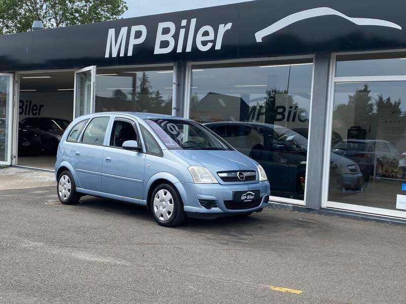 Blåmetal Brugt 2008 Opel Meriva Enjoy MPV | 9.900 kr. - Billede 1/4