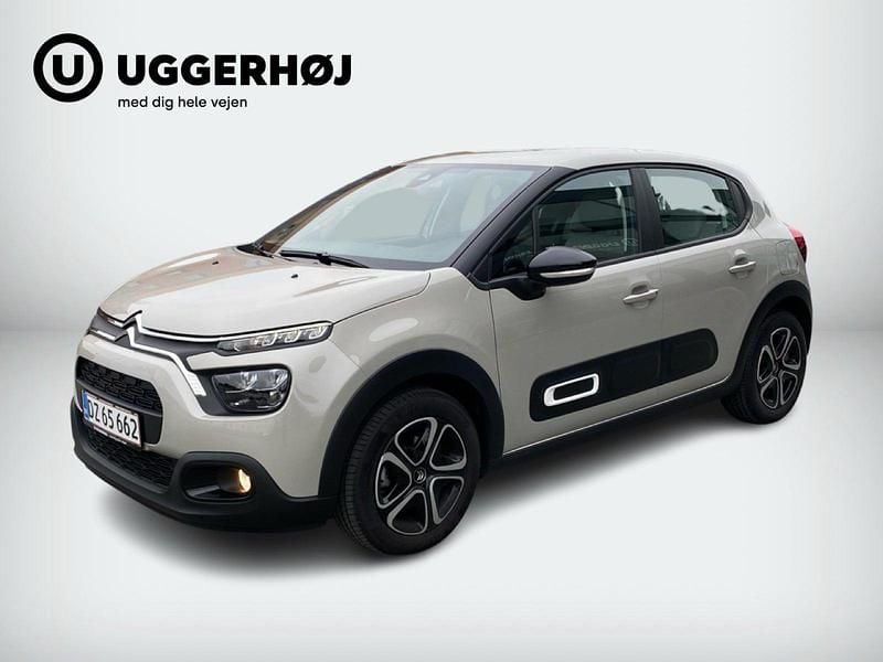Beigemetal Brugt 2023 Citroën C3 PureTech | 135.000 kr. (Fair pris) - Billede 1/4