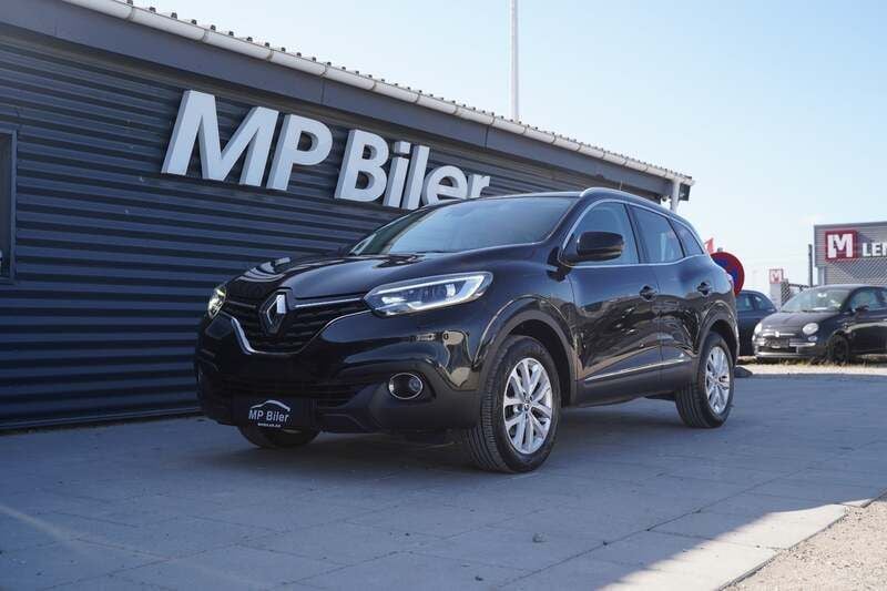 Sortmetal Brugt 2017 Renault Kadjar Zen SUV | 114.900 kr. (Fair pris) - Billede 1/4