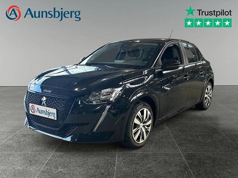 Sort metal Brugt 2022 Peugeot e-208 Active Hatchback | 132.500 kr. (Fair pris) - Billede 1/4