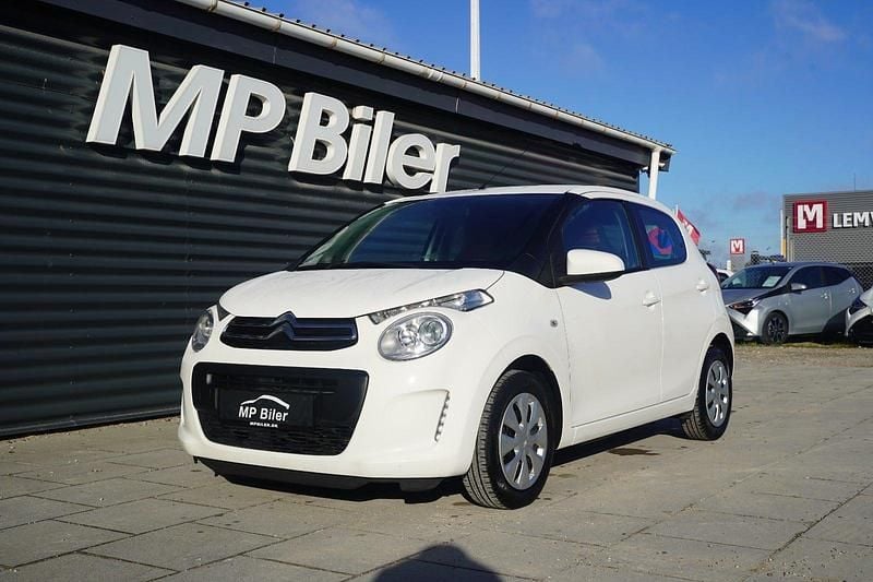 Hvid Brugt 2020 Citroën C1 Feel Hatchback | 67.900 kr. (Fair pris) - Billede 1/4