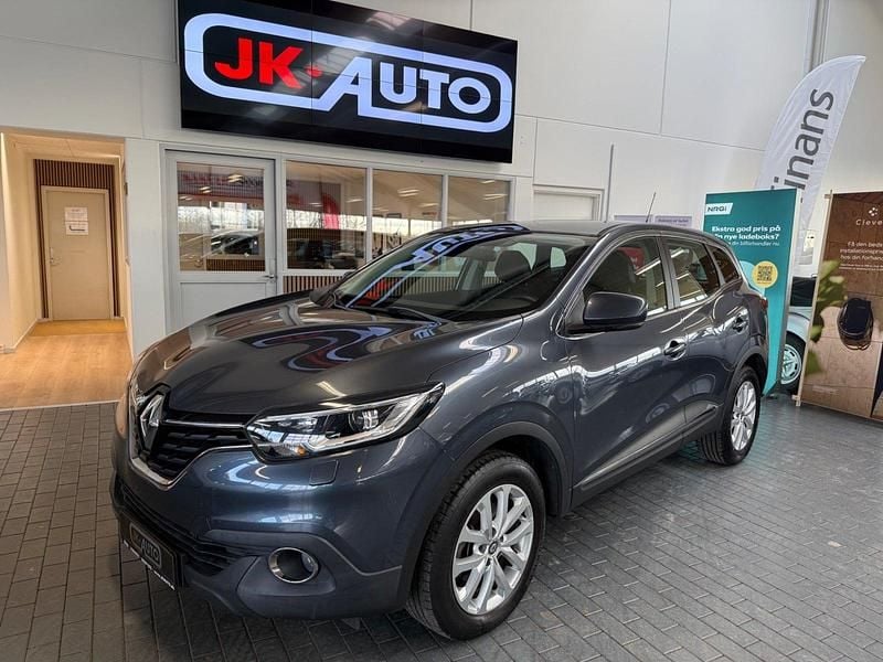 Mørkblåmetal Brugt 2017 Renault Kadjar Zen SUV | 139.800 kr. (Fair pris) - Billede 1/4