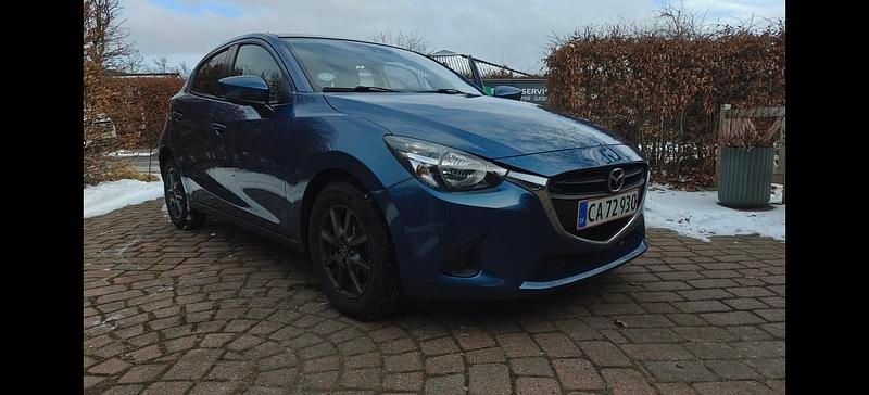 Brugt Mazda 2 Edition 90 HK (66 kW) 2018 Blå Hatchback