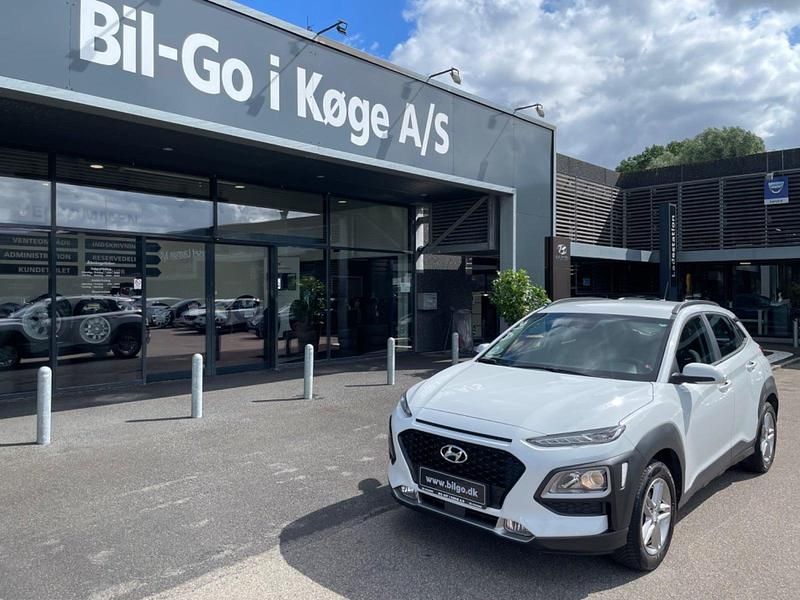 Hvid Brugt 2019 Hyundai Kona Trend SUV | 114.900 kr. (Fair pris) - Billede 1/4