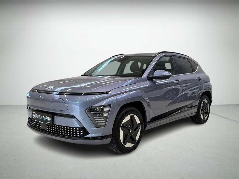 Lysblåmetal Brugt 2024 Hyundai Kona Essential SUV | 235.900 kr. (God pris) - Billede 1/4