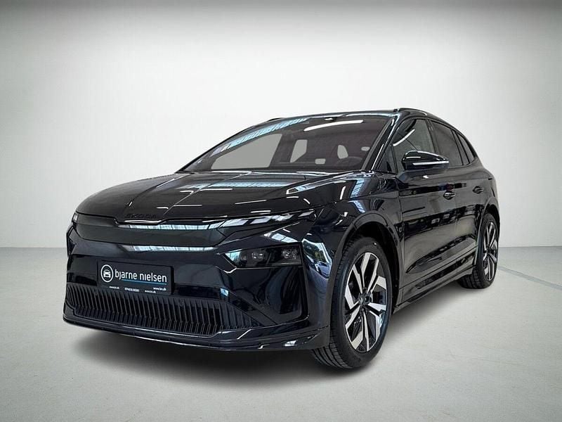 Sortmetal Ny 2025 Skoda Enyaq iV SportLine SUV | 389.900 kr. (God pris) - Billede 1/4