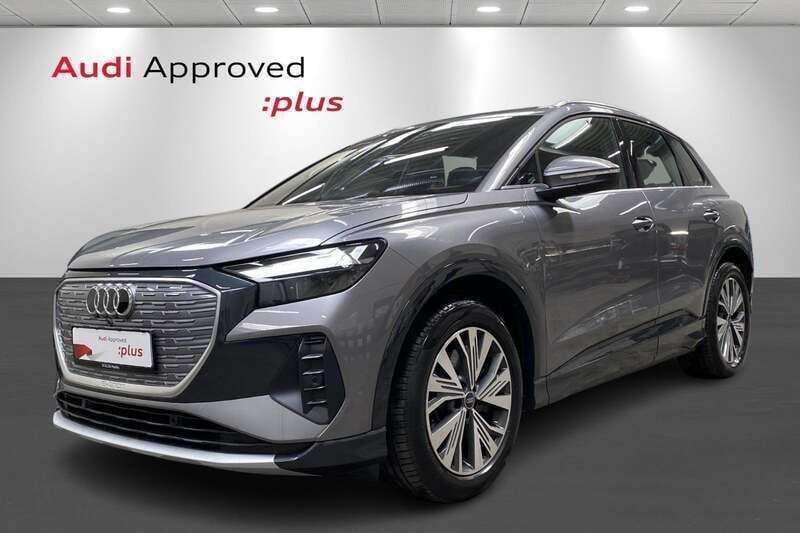Gråmetal Brugt 2024 Audi Q4 e-tron Advanced Plus SUV | 394.900 kr. (Lidt for dyr) - Billede 1/4