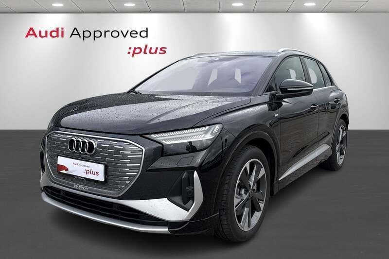 Sortmetal Brugt 2024 Audi Q4 e-tron Advanced SUV | 444.900 kr. - Billede 1/4