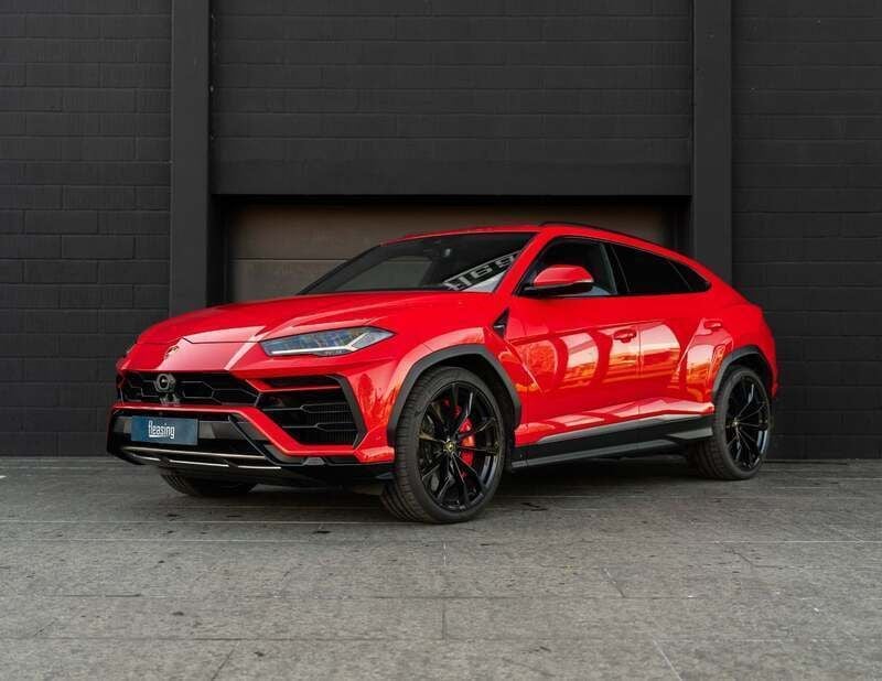 Rød Brugt 2019 Lamborghini Urus SUV | 23.678 kr. - Billede 1/4
