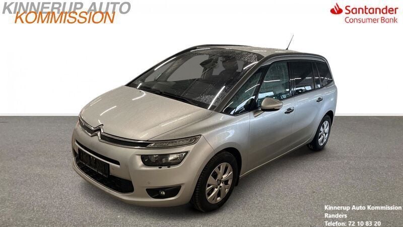 Sølv Brugt 2014 Citroën Grand C4 Picasso Seduction MPV | 69.900 kr. (Fair pris) - Billede 1/4