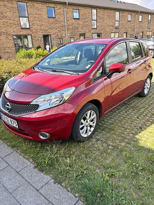 Rød Brugt 2013 Nissan Note MPV | 55.000 kr. - Billede 1/4