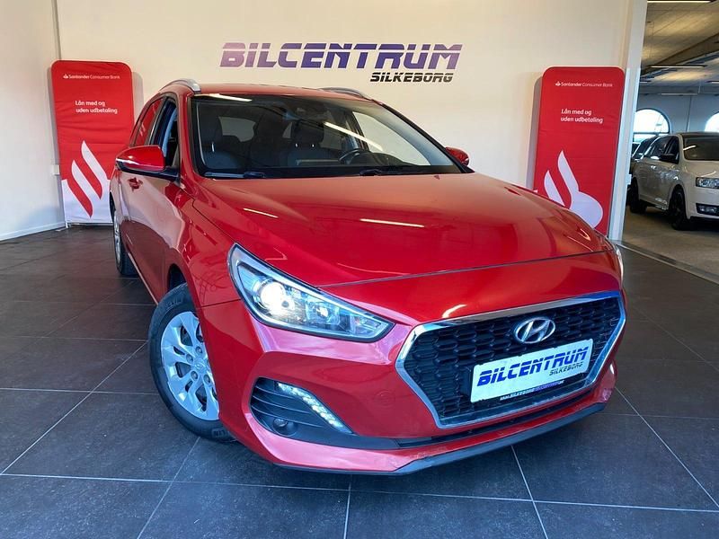 Rød Brugt 2019 Hyundai i30 Comfort Stationcar | 129.900 kr. (Fair pris) - Billede 1/4