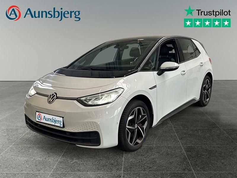 Hvid metal Brugt 2022 VW ID.3 Pro Hatchback | 194.500 kr. (Fair pris) - Billede 1/4