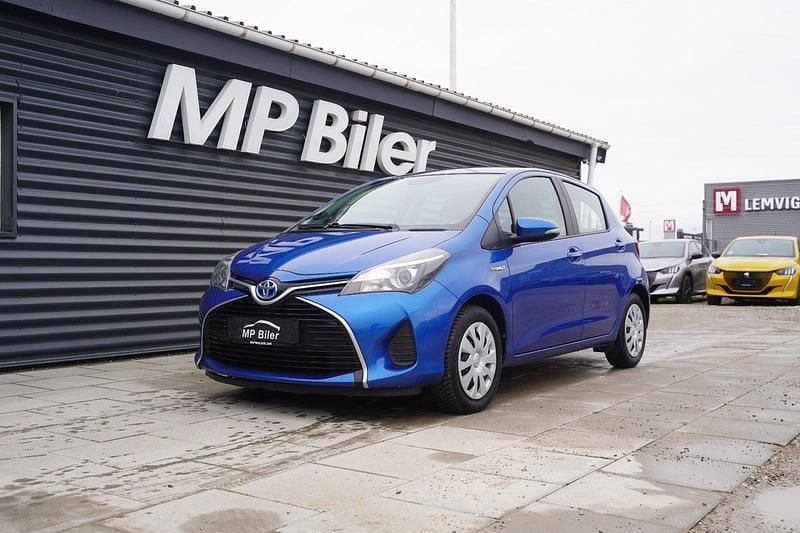 Brugt Toyota Yaris Hybrid Comfort 100 HK (73 kW) 2016 Blåmetal Hatchback