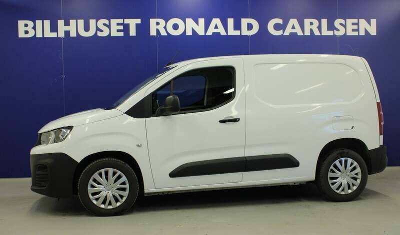 Hvid Brugt 2022 Peugeot Partner MPV | 139.900 kr. - Billede 1/4
