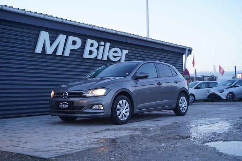 Gråmetal Brugt 2019 VW Polo Highline Hatchback | 144.900 kr. (Fair pris) - Billede 1/4