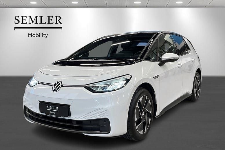 Brugt VW ID.3 Pro Performance 150 kW (204 HK) 2022 Hvidmetal Hatchback