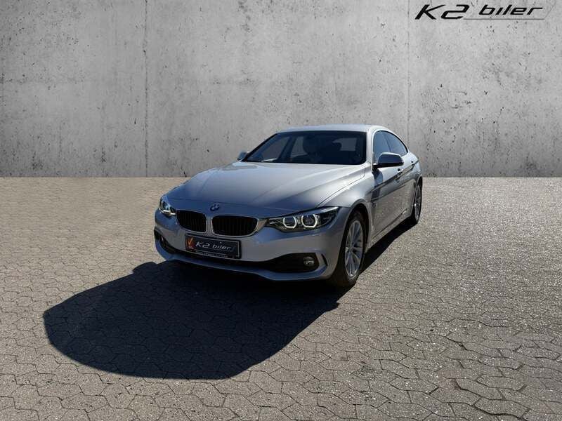 Sølvmetal Brugt 2018 BMW 420 Gran Coupé Advantage Coupe | 269.800 kr. (Fair pris) - Billede 1/4
