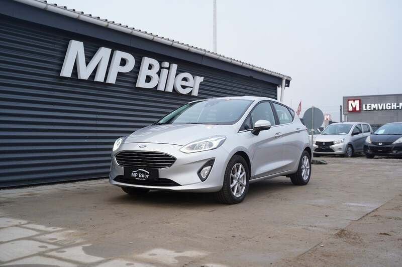Sølvmetal Brugt 2020 Ford Fiesta Titanium Hatchback | 139.900 kr. (Fair pris) - Billede 1/4