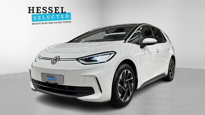 Glacier white Ny 2025 VW ID.3 Style Hatchback | 254.900 kr. - Billede 1/4