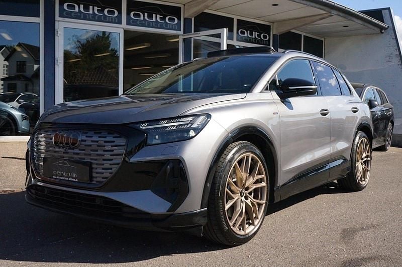 Gråmetal Brugt 2023 Audi Q4 e-tron Edition .1 SUV | 379.900 kr. (Lidt for dyr) - Billede 1/4