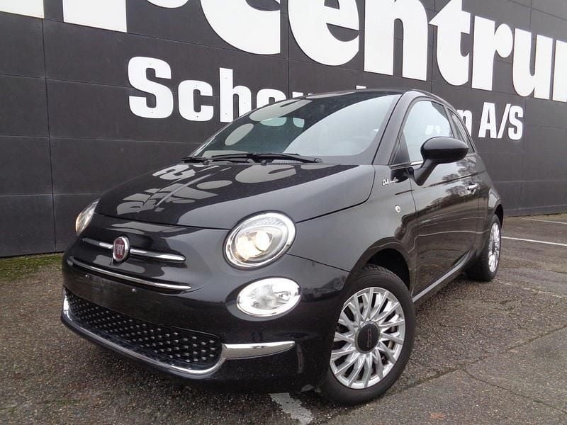 Sortmetal Brugt 2023 Fiat 500C Dolcevita Cabriolet | 139.900 kr. (Fair pris) - Billede 1/4
