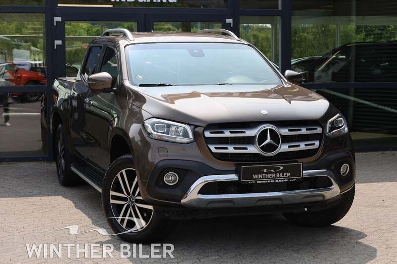 Brunmetal Brugt 2019 Mercedes X350 Afhentning | 259.900 kr. - Billede 1/4