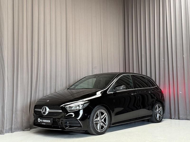 Sortmetal Brugt 2019 Mercedes B220 AMG line MPV | 229.900 kr. (Fair pris) - Billede 1/4