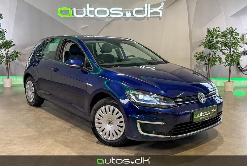 Blåmetal Brugt 2017 VW e-Golf Hatchback | 99.000 kr. (Lidt for dyr) - Billede 1/4