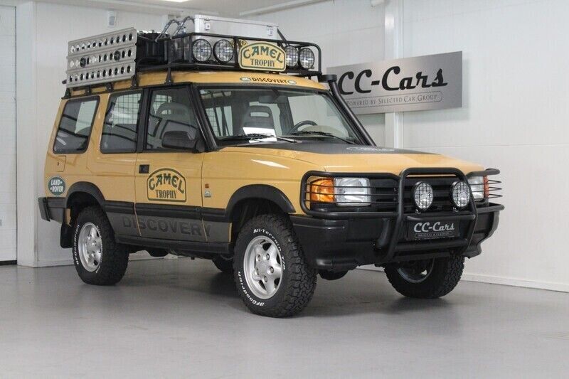 Gul Brugt 1997 Land Rover Discovery SUV | 599.900 kr. - Billede 1/4
