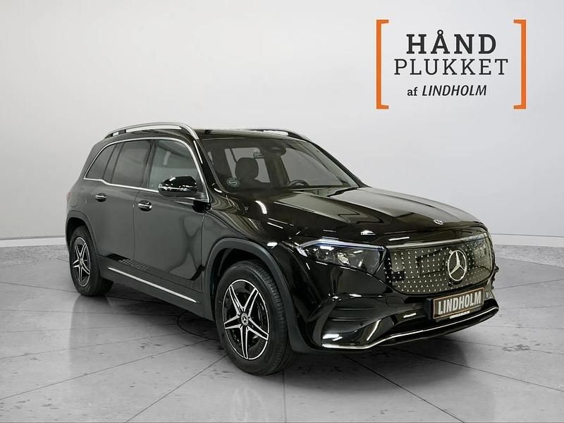 Sortmetal Brugt 2025 Mercedes EQB250+ AMG line SUV | 399.900 kr. - Billede 1/3