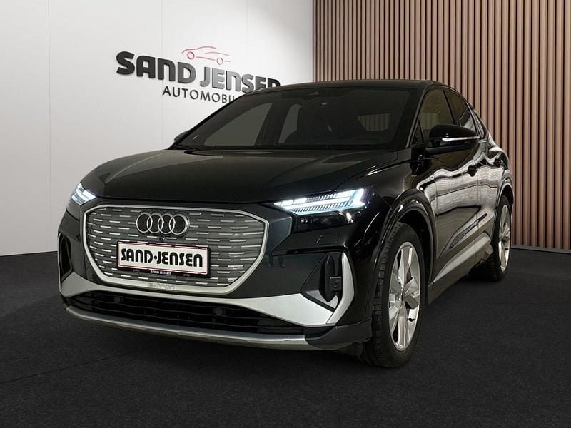 Brugt Audi Q4 Sportback e-tron S-Line 210 kW (286 HK) 2024 Sortmetal SUV