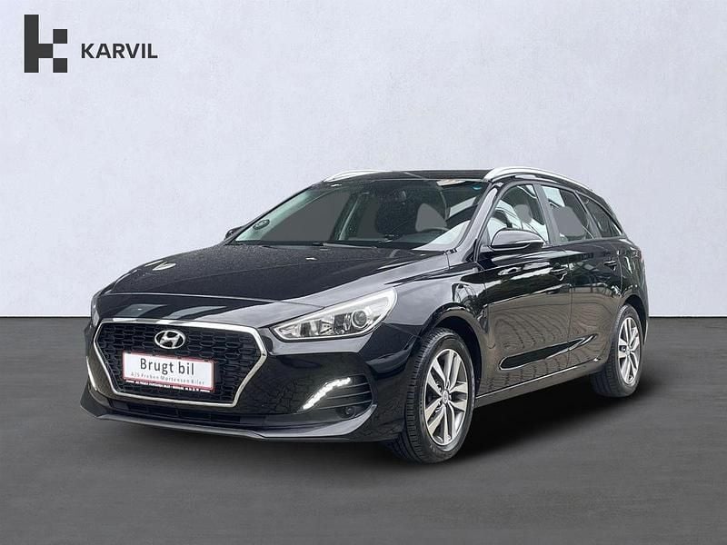 Phantom black Brugt 2019 Hyundai i30 Edition+ Stationcar | 164.900 kr. (Lidt for dyr) - Billede 1/4