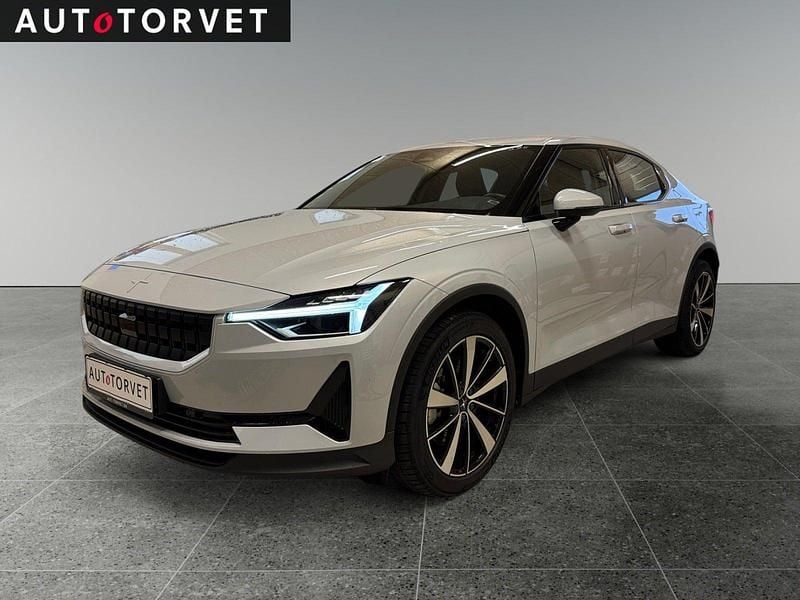 Hvidmetal Brugt 2021 Polestar 2 Sedan | 157.700 kr. (Fair pris) - Billede 1/4
