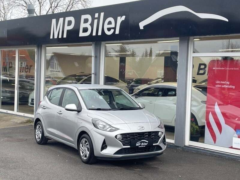 Sølvmetal Brugt 2020 Hyundai i10 Essential Hatchback | 99.800 kr. (Fair pris) - Billede 1/4