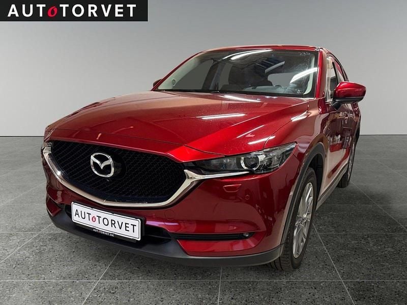 Rødmetal Brugt 2021 Mazda CX-5 Sky SUV | 249.800 kr. (Fair pris) - Billede 1/4