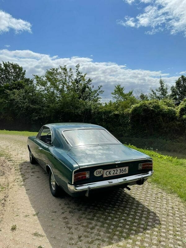 Brugt Opel Rekord 90 HK (66 kW) 1967 Grøn Coupe