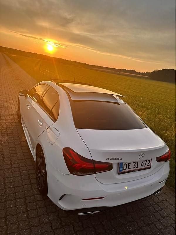 Brugt Mercedes A200 150 HK (110 kW) 2020 Hvid Sedan