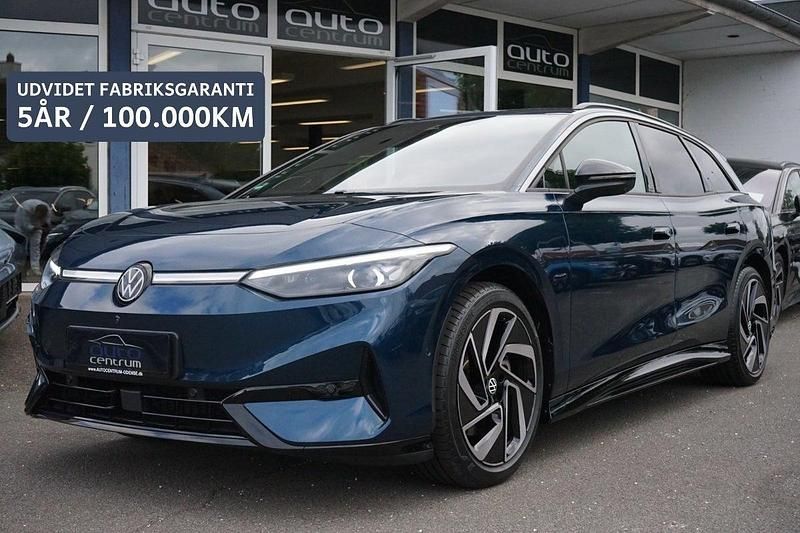 Blåmetal Brugt 2024 VW ID.7 Style Sedan | 479.900 kr. - Billede 1/4