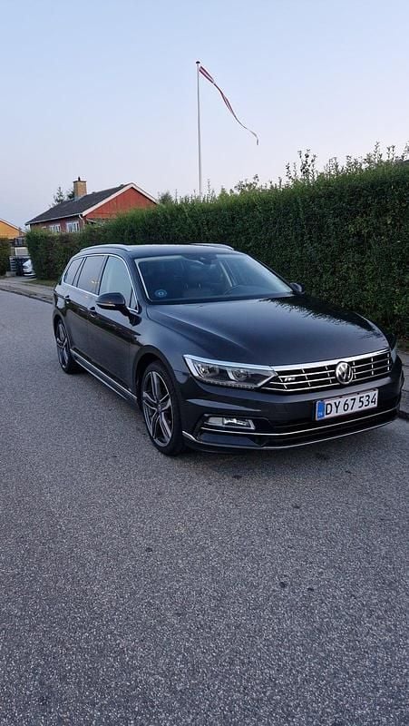 Brugt VW Passat R-line 150 HK (110 kW) 2018 Grå Stationcar