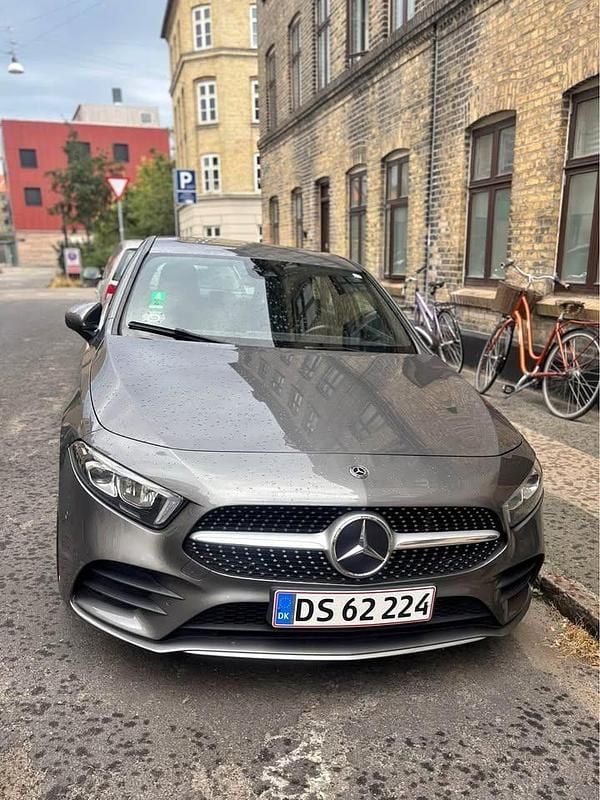 Grå Brugt 2020 Mercedes A200 AMG Hatchback | 195.000 kr. (God pris) - Billede 1/4