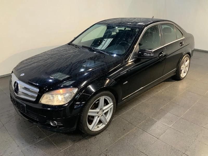 Sort Brugt 2010 Mercedes C200 Sedan | 52.900 kr. (Super pris) - Billede 1/4