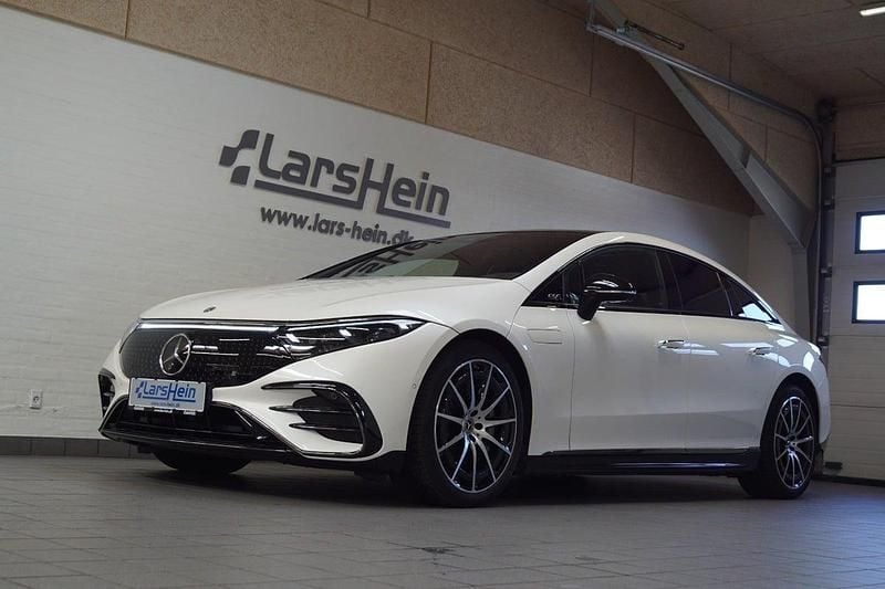 Hvidmetal Brugt 2022 Mercedes EQS450+ AMG line Hatchback | 739.800 kr. (Lidt for dyr) - Billede 1/4