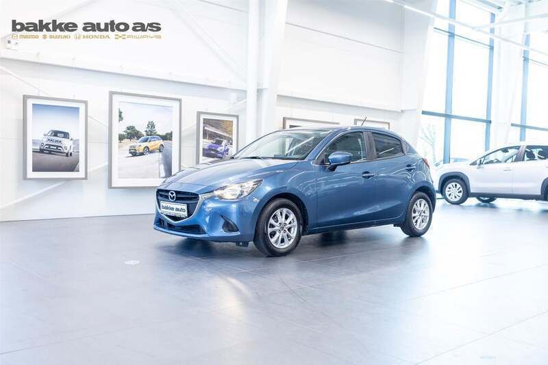 Blåmetal Brugt 2018 Mazda 2 Hatchback | 119.900 kr. (Fair pris) - Billede 1/4